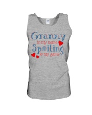 Granny is my name Unisex Tank tile