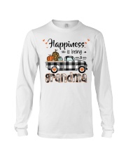 Happiness is being a Grandma Pumpkins Truck V2 Long Sleeve Tee tile