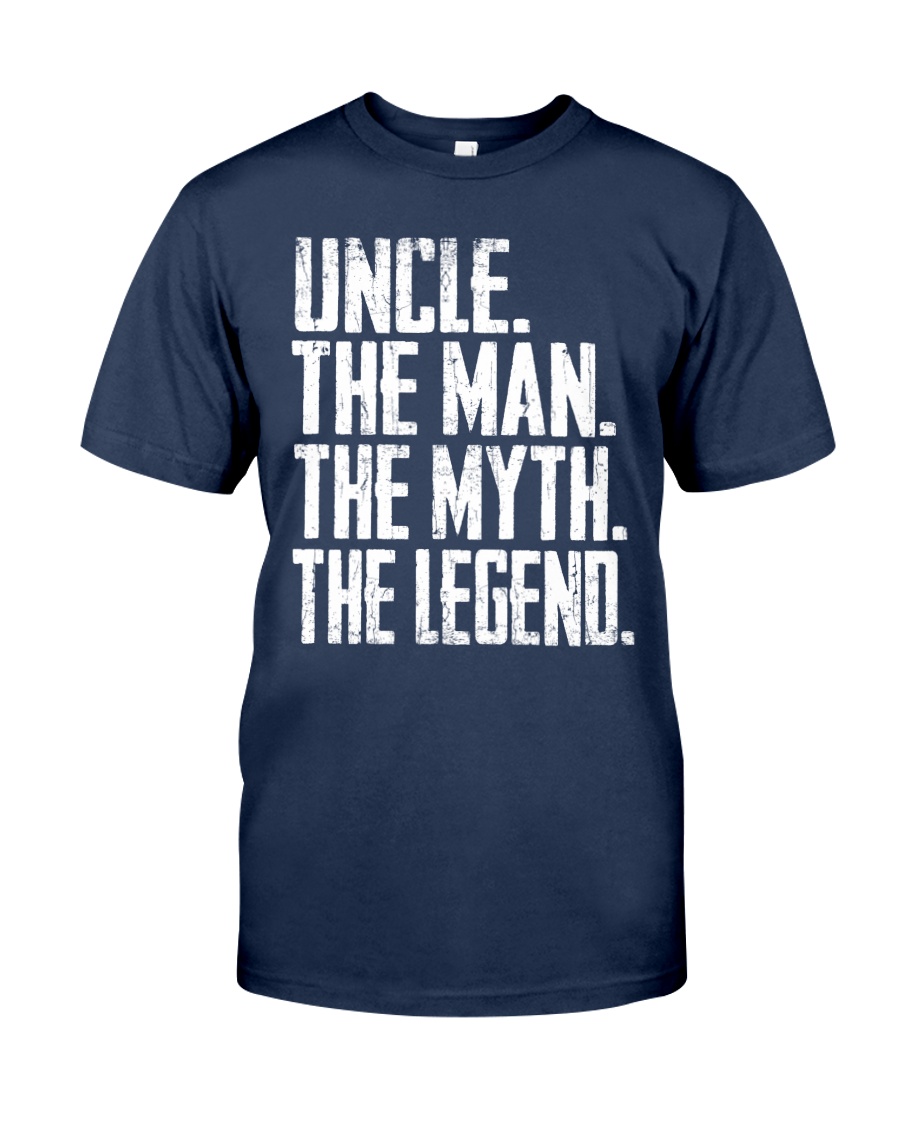 Uncle - The Man - The Myth - V2 Classic T-Shirt