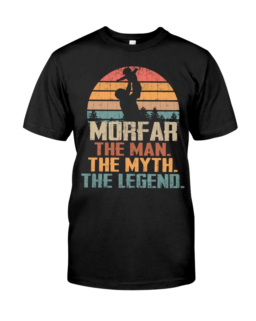 Morfar - The Man - The Myth - V1 Classic T-Shirt