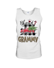 Blessed grammy xmas Unisex Tank tile