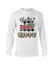 Blessed grammy xmas Long Sleeve Tee tile