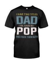 I have two titles Dad and Pop - RV10 Premium Fit Mens Tee thumbnail