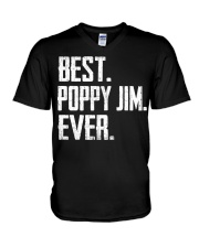 New - Best Poppy Jim Ever V-Neck T-Shirt thumbnail