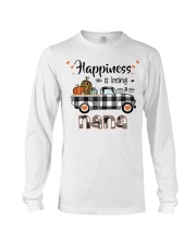 Happiness is being a Nana Pumpkins Truck V2 Long Sleeve Tee tile