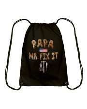 Papa - Mr fix it - V2 Drawstring Bag tile