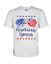 American Nonna V-Neck T-Shirt tile