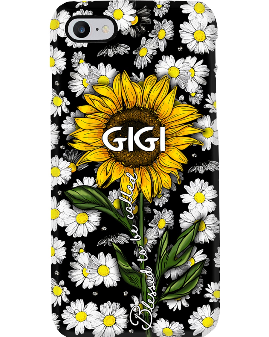 Blessed to be called Gigi- Sunflower art Phone Case
