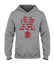 Yes i am a real Viking Hooded Sweatshirt thumbnail