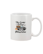 Blessings call me Mawmaw pumpkin truck Mug tile