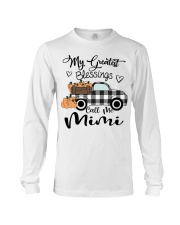 Blessings Call me Mimi pumpkin truck Long Sleeve Tee tile