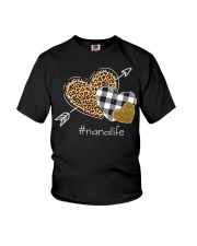Leopard Heart - Nana life Youth T-Shirt tile