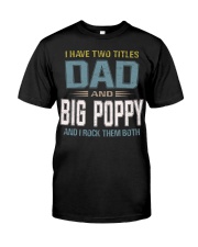 I have two titles Dad and Big Poppy - RV10 Premium Fit Mens Tee thumbnail
