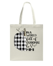 Pumpkin- Be a Mimi Tote Bag tile