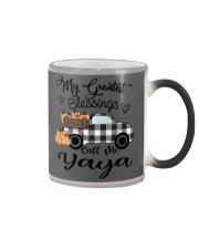 My Greatest Blessings call me Yaya- RV3 Color Changing Mug tile