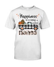 Happiness is being a Nenee Pumpkins Truck V2 Classic T-Shirt front