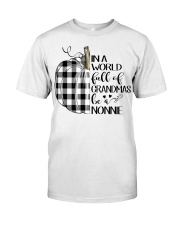Pumpkin- Be a Nonnie Classic T-Shirt front
