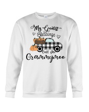blessings call me Grammymoo pumpkin truck Crewneck Sweatshirt tile