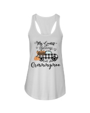 blessings call me Grammymoo pumpkin truck Ladies Flowy Tank tile