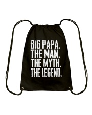 BIG PAPA - The Man - The Myth - V2 Drawstring Bag tile
