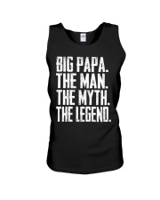 BIG PAPA - The Man - The Myth - V2 Unisex Tank tile