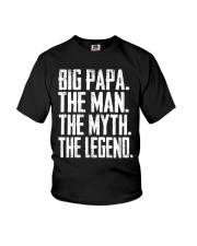 BIG PAPA - The Man - The Myth - V2 Youth T-Shirt tile