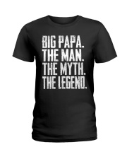 BIG PAPA - The Man - The Myth - V2 Ladies T-Shirt tile
