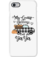 Blessings Call me Yaya pumpkin truck Phone Case tile