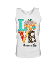 love nana life pumpkin Unisex Tank tile
