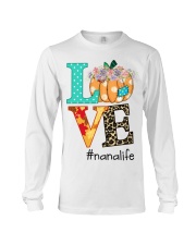 love nana life pumpkin Long Sleeve Tee tile