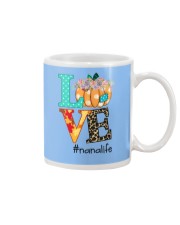 love nana life pumpkin Mug tile