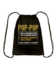 Pop-Pop cooler grandfather - Define Drawstring Bag tile