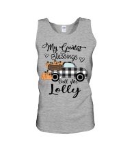 My Greatest Blessings call me Lolly- RV3 Unisex Tank tile