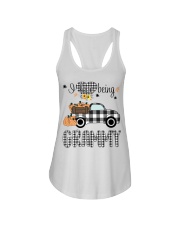 I love being Grammy plaid Ladies Flowy Tank tile