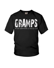 Gramps because Grandfather is for old guys Youth T-Shirt thumbnail