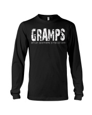 Gramps because Grandfather is for old guys Long Sleeve Tee thumbnail