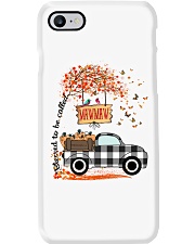 Blessed mawmaw Fall Truck Phone Case tile