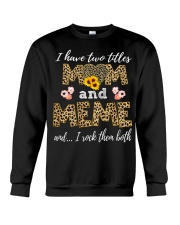 Mom and Meme - Leopard Sunflower Crewneck Sweatshirt tile