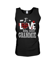 I love being called grammie Unisex Tank tile