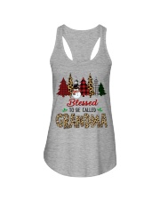 Xmas Blessed to be called grandma snow w Ladies Flowy Tank tile
