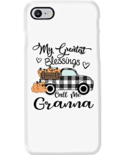 Blessings call me Granna pumpkin truck Phone Case tile