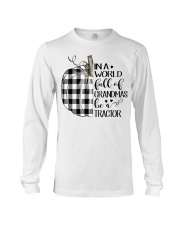 Pumpkin be a Tractor Long Sleeve Tee tile