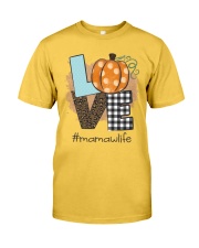 Love mamaw life - Fall art Classic T-Shirt front