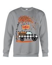 Blessed gigi Fall Truck Crewneck Sweatshirt tile