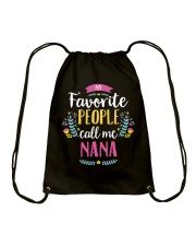 Favorite people call me nana Drawstring Bag thumbnail