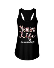 Memaw life ds Ladies Flowy Tank tile