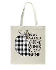 Pumpkin be a nene w Tote Bag tile
