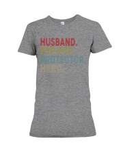 Husband Pop-Pop Protector Premium Fit Ladies Tee tile