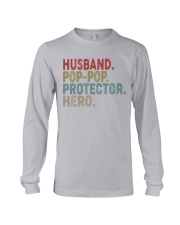 Husband Pop-Pop Protector Long Sleeve Tee tile