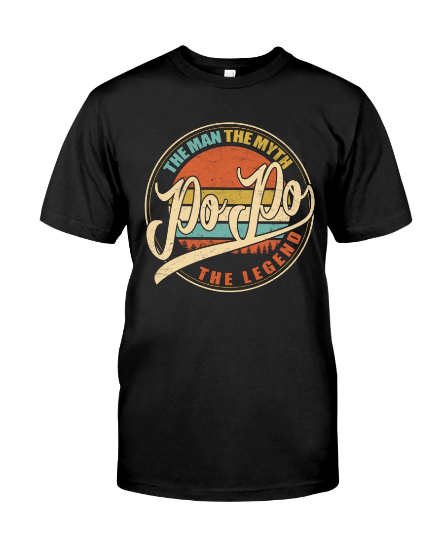 PoPo - The Man - The Myth Classic T-Shirt